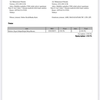 Kelebek Mobilya Ürün Teslimatı Yapılmadı