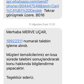 ebebek Para İadesi Yapılmadı