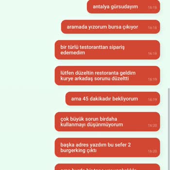 Tıkla Gelsin Sipariş Yanlış. Görünmüyor