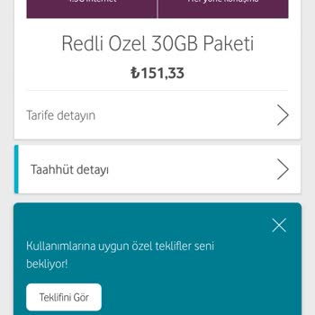 Vodafone Yanlış Fatura Tutarı