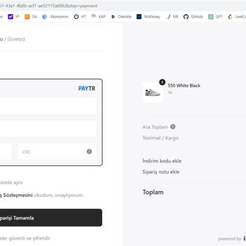 Sneaksload Instagram'dan Aldığım Ayakkabı Siparişi