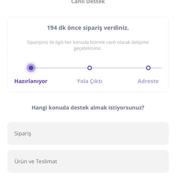 194 Dakika Gelmeyen Getir Su
