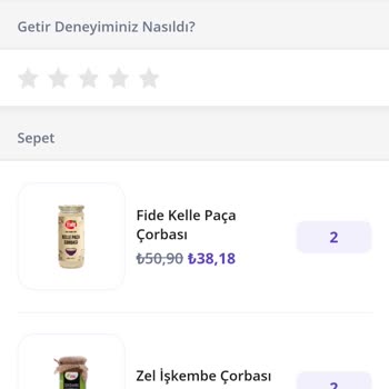 Fide Konserve Kelle Paçada Kıl Çıktı