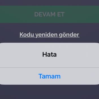 Armut Hata Kodu Veriyor