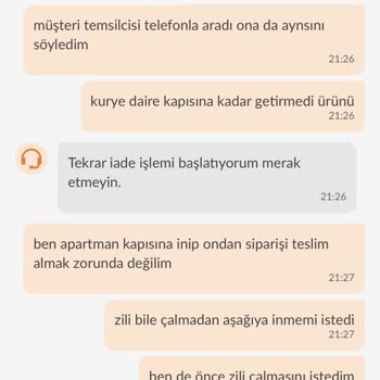 Trendyol Yemek Trendyol Teslim Etmediği Yemeğin Parasını Aldı