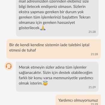 Trendyol Yemek Trendyol Teslim Etmediği Yemeğin Parasını Aldı