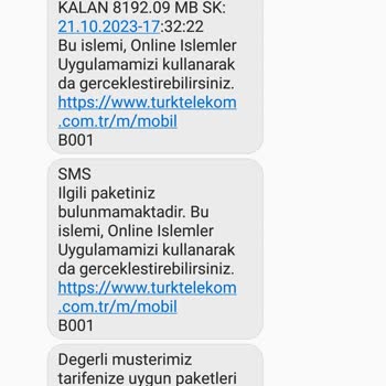 Türk Telekom Ücretini Aldığı Paketi Tanımlamıyor