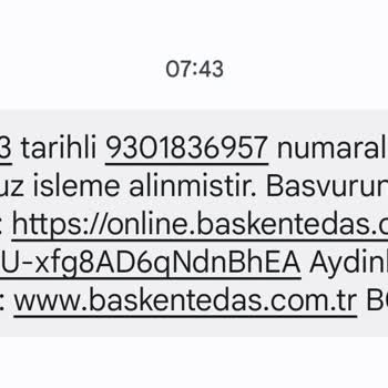 Başkent Elektrik Dağıtım Elektrik Arıza Kaydı İlgisizliği