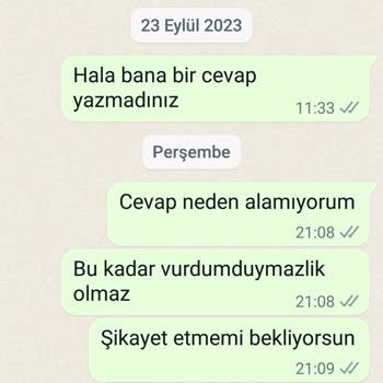 Tesettür Zenn (İnstagram) Ürün Ödemesi Yapıldı Ama Ürün Verilmedi Ve Para İadesi Yapılmadı