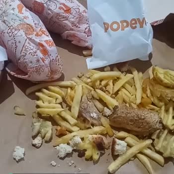 Popeyes'ten Gelen Sipariş