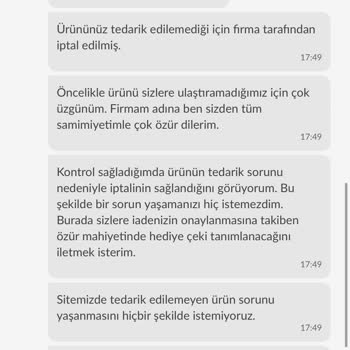 Trendyol'dan İphone 15 Pro Siparişi İptal Edildi