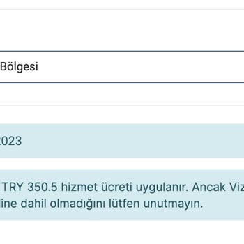VFS Global - Randevu Alınamıyor