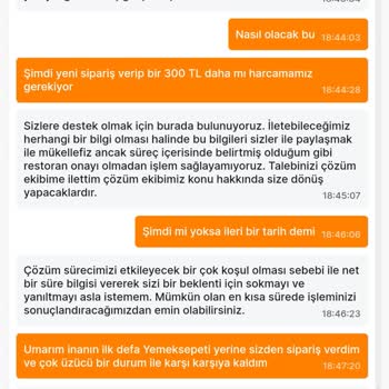Migros Yemek İle Verdiğim Sipariş Soğuk Geldi Ve Bir Yardım Alamadım