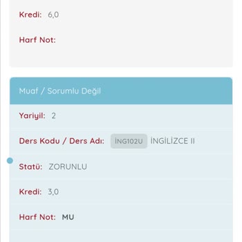 Anadolu Üniversitesi İngilizce 1 Dersinden Muaf Değilim
