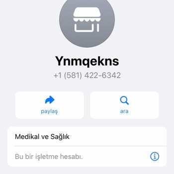 WhatsApp Şüpheli Mesaj