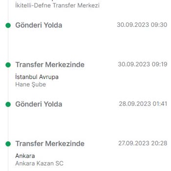 Trendyol Express Kargom Şehrime Geldiği Halde Geri Gönderildi