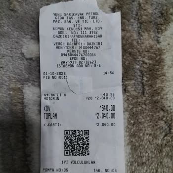 Kadoil Yeni Sarı Kavak Petrol Yüksek Ücret