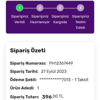 Gratis 5 Gündür Siparişimi Hazırlamamış Bile.