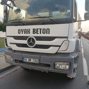 Oyak Çimento Beton Mikseri Aracıma Hasar Verdi