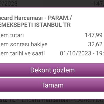 Yemeksepeti Sözde Yemek Uygulaması