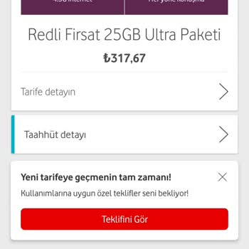 Vodafone Taahhüt Olmasına Rağmen Fiyat Arttırıyor