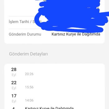 VakıfBank Kartımın Teslim Edilmemesi