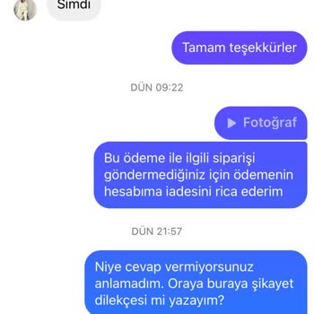 Nisantasistili Teslim Edilmeyen Ürün, İadesi Yapılmayan Tutar