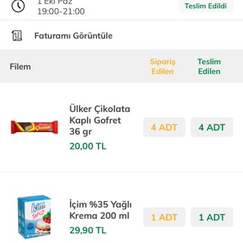 File Market Siparişim Teslimat Yapılmadan Teslim Edildi Diye Uygulamada Görünüyor!