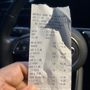 Ringa AVM Köfteci Yusuf Menü Aldatmacası