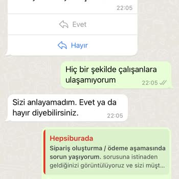HepsiPay Hepsiburada'ya Ulaşamıyorum Param Gelmedi.