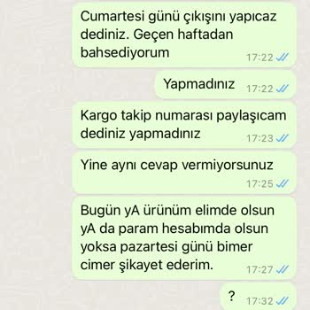 Lila Tasarım Organizasyon Ne Ürünü Gönderdiler Ne De Para İadesi Yaptılar.