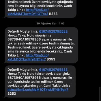 Vivense Teslim Edilemeyen Sipariş