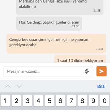 Trendyol Yemek Trendyol GO Siparişim Geç Gelmesi