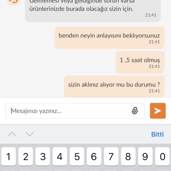 Trendyol Yemek Trendyol GO Siparişim Geç Gelmesi