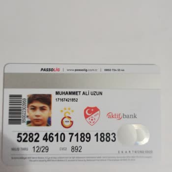 Passolig Kartı Üzerinde Resim Değişikliği