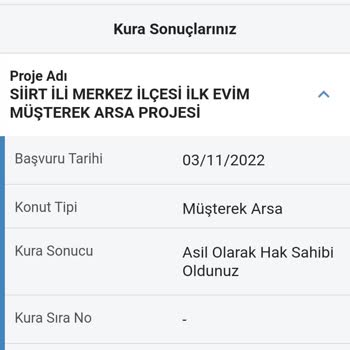 TOKİ Siirt İli Müşterek Arsa Yedi Ay Geçmesine Rağmen Bilgi Sonuç Yok