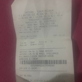 Watsons İndirim Kodu Şikayeti