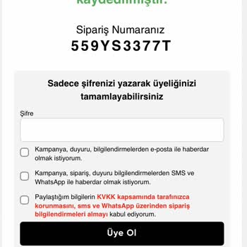 Oyku Wear İlgisizlik Ve Siparişi Göndermeme