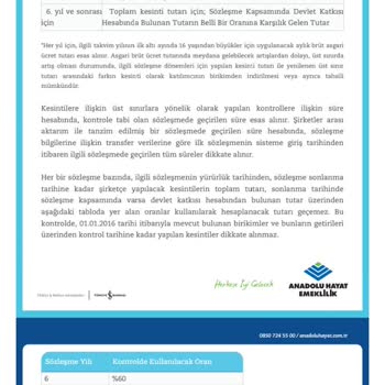 Anadolu Hayat Emeklilik Çocuğum İçin BES İptal Sorunu