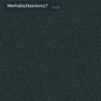 WhatsApp Yabancı Numaranın Mesaj Atması