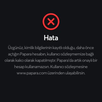 Papara Hesabı Onaylama Ve Yeni Hesap Açma