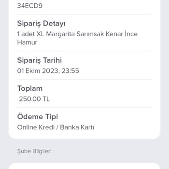 Domino's Pizza Soğuk Eksik Ve Hatalı Pizza