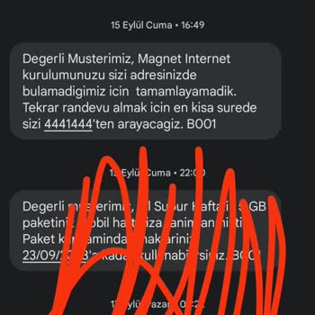 Türk Telekom Magnet Modem Kuruluma Gelmiyorlar