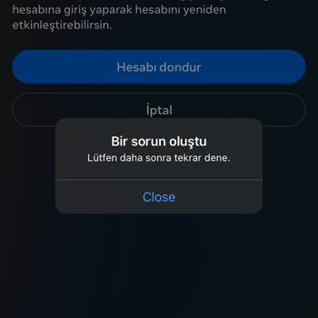 Instagram Hesap Donduramıyorum