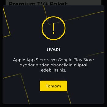 Turkcell TV+ Üyeliğimi İptal Etmiyor