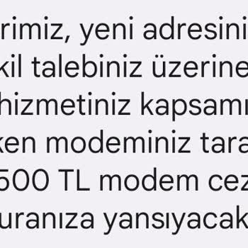 Vodafone İnternetimin Bağlı Olduğu Adrese İkametgahımı Aldırdım Ceza Geldi!