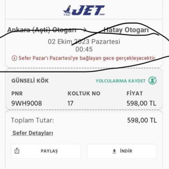 Jet Turizm Sorumsuzluk Ve Müşteri Memnuniyetsizliği