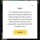 Turkcell TV+ Aboneliğimi İptal Etmek