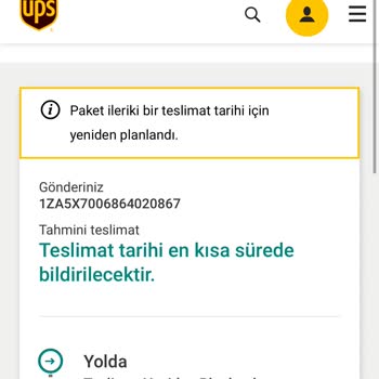 UPS Pişmanlıktır. Uzak Duralım