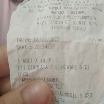 Eti Gıda Tarihi Geçmediği Halde Bozuk Çikolata